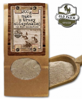 MĄKA TEFF Z TRAWY ABISYŃSKIEJ 200 G